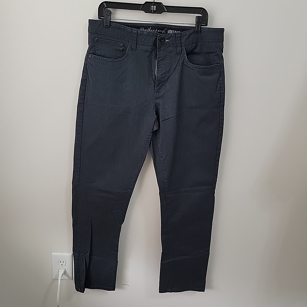 Mens Weatherproof Vintage Journey Pants Size 36/32 Flex Stretch Chino Golf NWOT